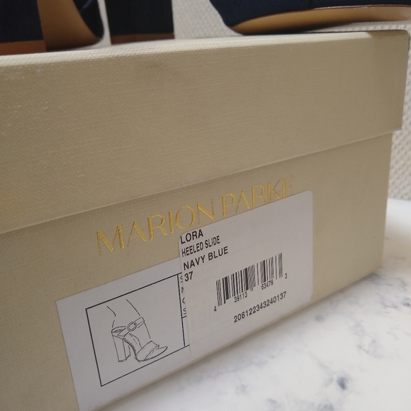 Marion Parke Lora Heeled Slide Sandal - Picture 11 of 11